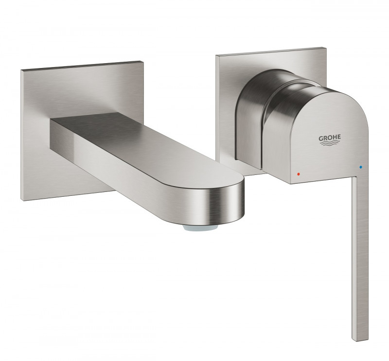 Grohe Plus bateria umywalkowa podtynkowa 2-otoworwa 147 mm stal nierdzewna 29303DC3