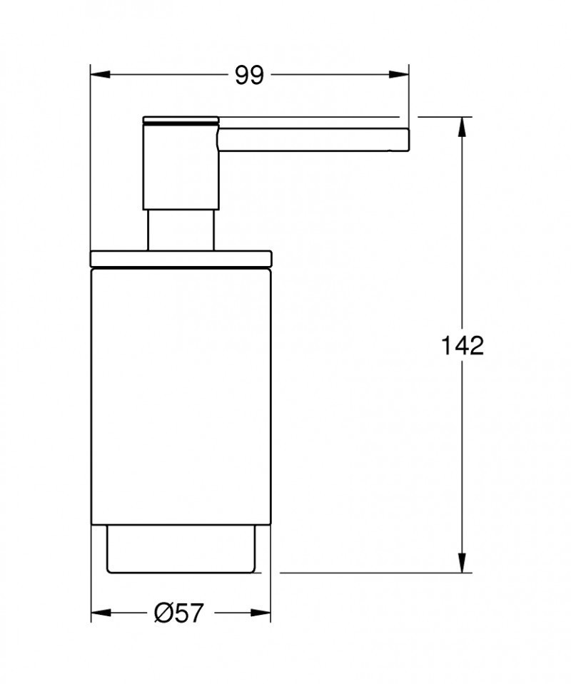 Grohe Selection dozownik do mydła szkło / złoto szczotkowane brushed warm sunset 41028DL0