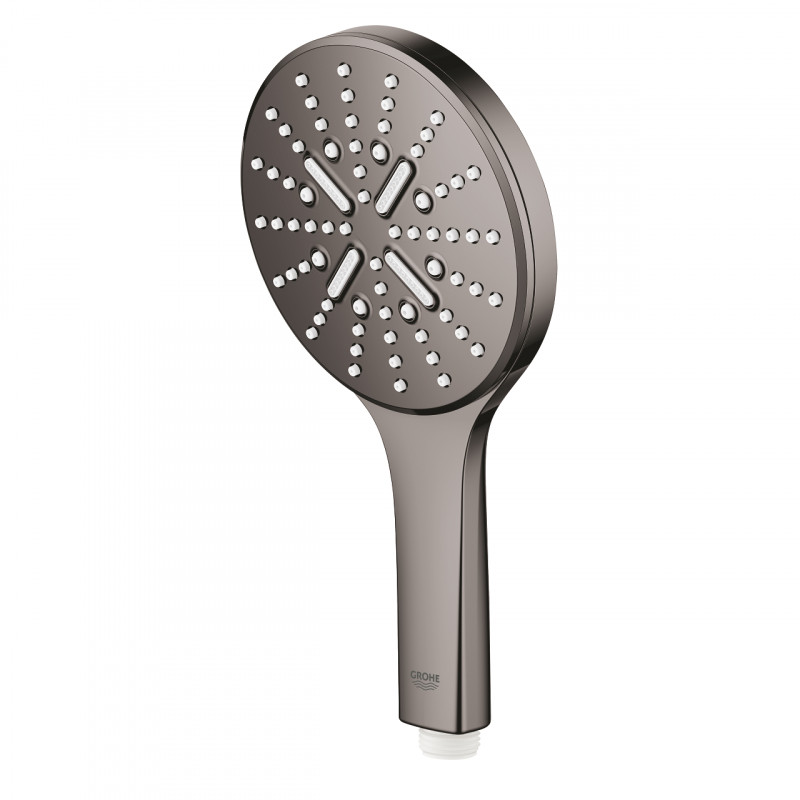 Grohe Rainshower SmartActive 130 słuchawka prysznicowa 3 strumienie grafit polerowany hard graphite 26574A00