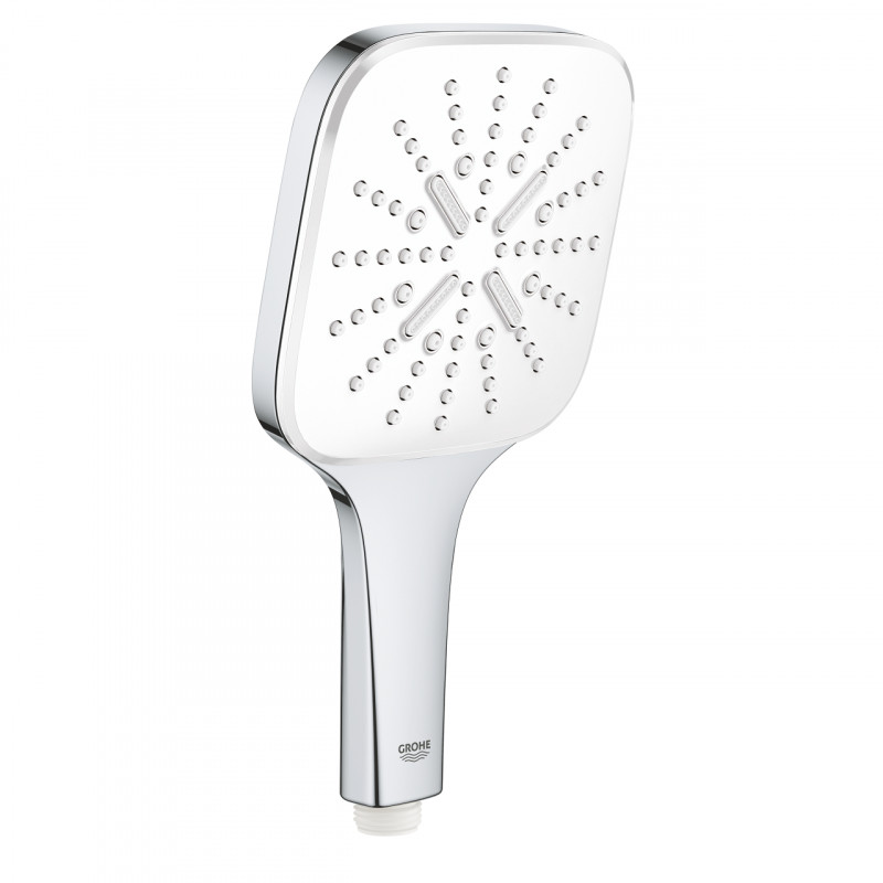 Grohe Rainshower SmartActive 130 Cube słuchawka prysznicowa 3 strumienie moon white 26582LS0a