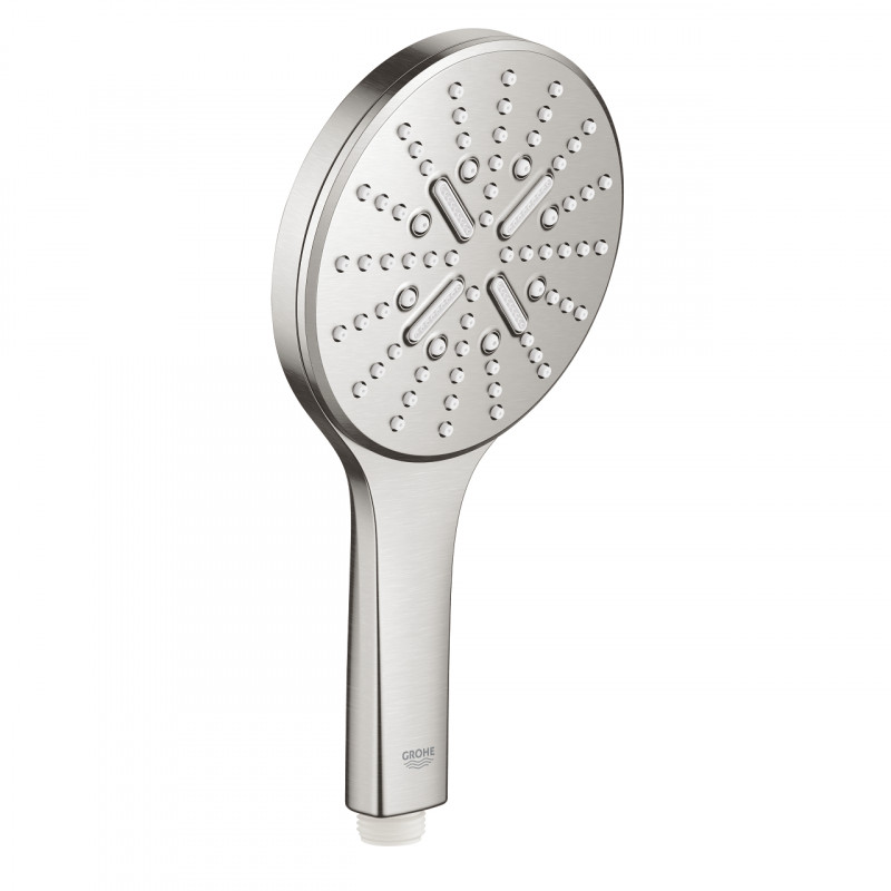 Grohe Rainshower SmartActive 130 słuchawka prysznicowa 3 strumienie stal nierdzewna 26574DC0