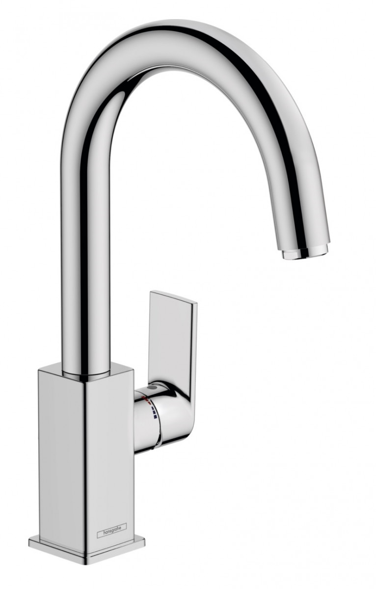 Hansgrohe Vernis Shape 200 bateria umywalkowa wysoka z korkiem chrom 71564000