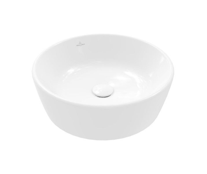 Villeroy&Boch Architectura umywalka stojąca na blacie 45x45 biała weiss alpin 5A254601