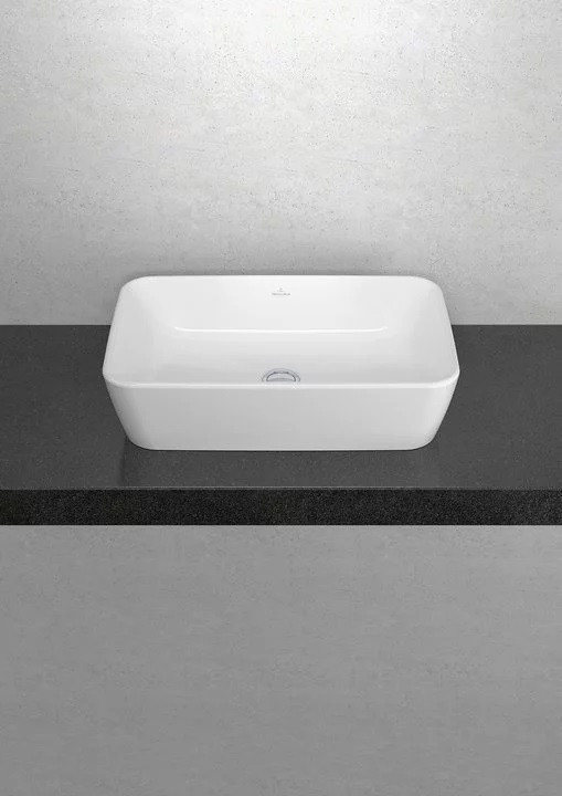 Villeroy&Boch Architectura umywalka stojąca na blacie 60x40,5 biała weiss alpin CeramicPlus 5A2761R1