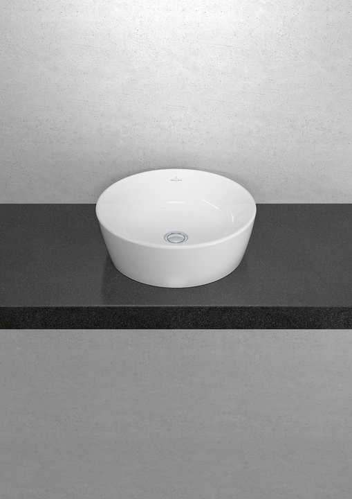 Villeroy&Boch Architectura umywalka stojąca na blacie 45x45 biała weiss alpin 5A254601