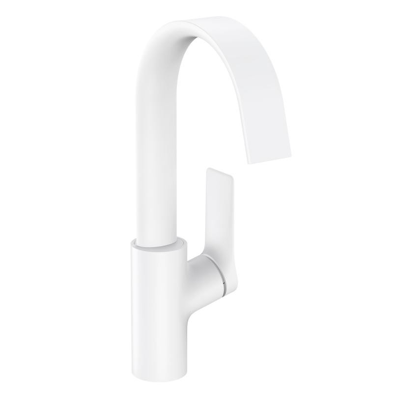 Hansgrohe FinishPlus Vivenis bateria umywalkowa 210 z korkiem biały matowy 75030700