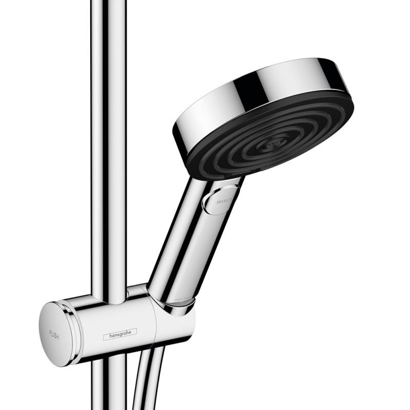 Hansgrohe Pulsify Select S zestaw prysznicowy 105 3jet Relaxation z drążkiem 65 cm chrom 24160000