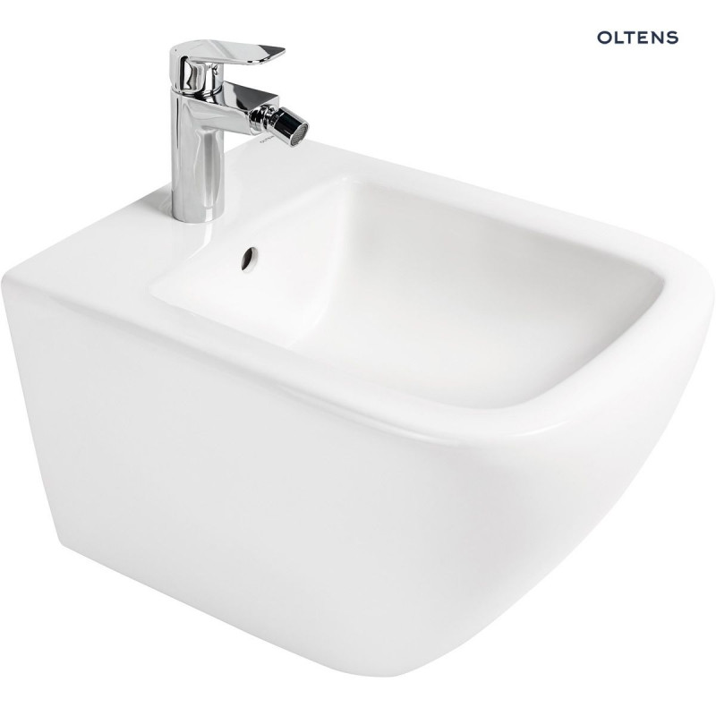 Oltens Vernal bidet wiszący z powłoką SmartClean biały 46502000