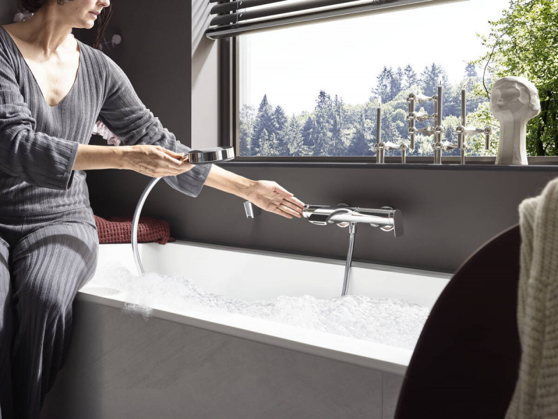 Hansgrohe Vivenis bateria wannowa ścienna chrom połysk 75420000