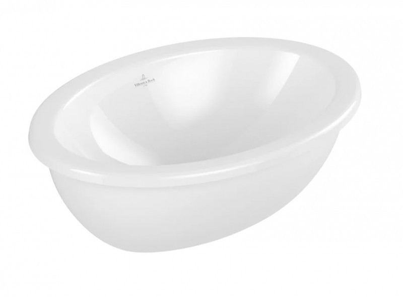 Villeroy&Boch Loop&Friends umywalka wpuszczana w blat 57x41 biała weiss alpin CeramicPlus 4A6201R1