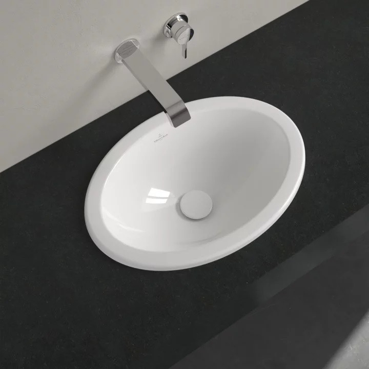 Villeroy&Boch Loop&Friends umywalka wpuszczana w blat 57x41 biała weiss alpin CeramicPlus 4A6200R1