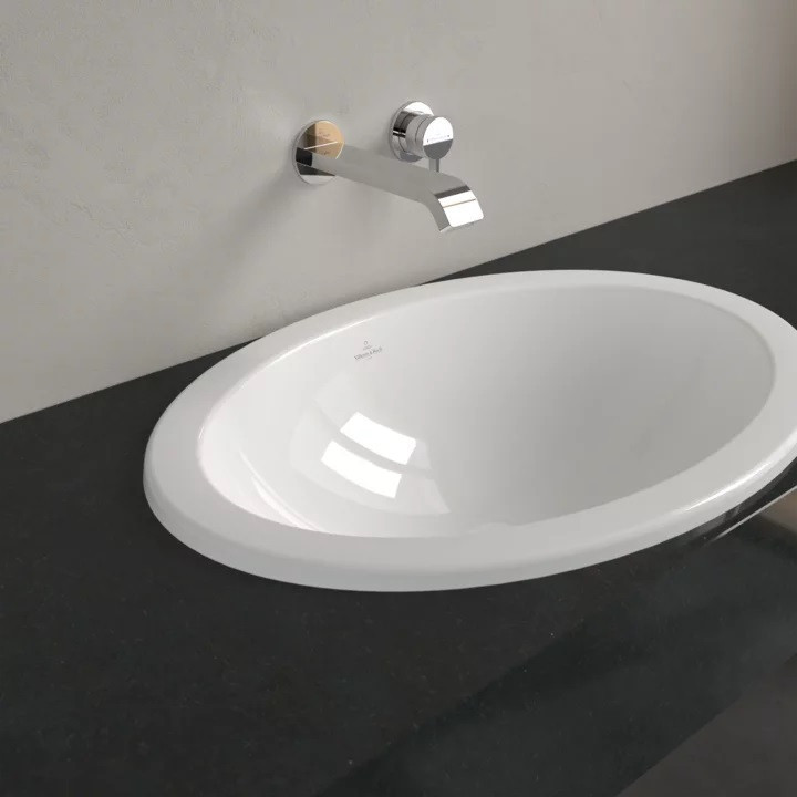 Villeroy&Boch Loop&Friends umywalka wpuszczana w blat 66x47 biała weiss alpin CeramicPlus 4A6300R1