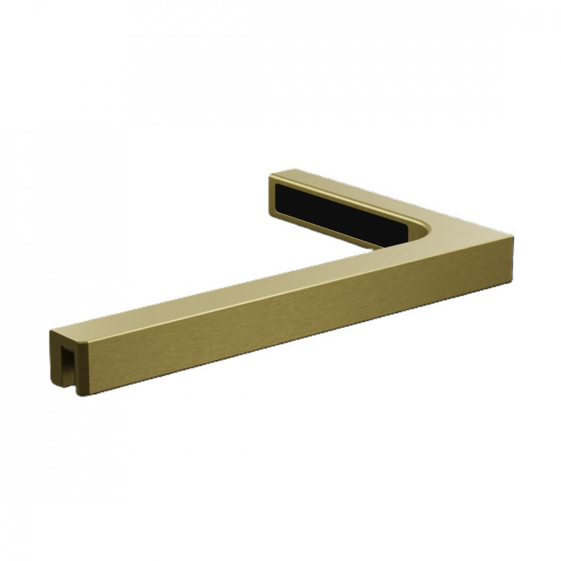 Radaway Furo SL Brushed Gold PND II parawan wannowy przesuwny 120 cm lewy złoty szczotkowany przeźroczyste Easy Clean 10309638-99-01L + 10112594-01-01