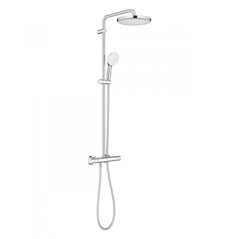 Grohe Tempesta System 250 zestaw prysznicowy termostatyczny z deszczownicą 25 cm chrom 26670001