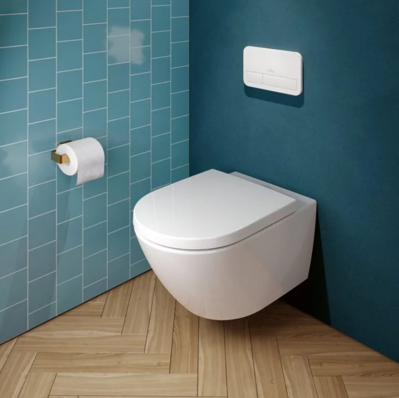 Villeroy&Boch Subway 3.0 TwistFlush AntiBac CeramicPlus muszla wisząca + deska wolnoopadająca weiss alpin 4670T0T2 + 8M42S1T1