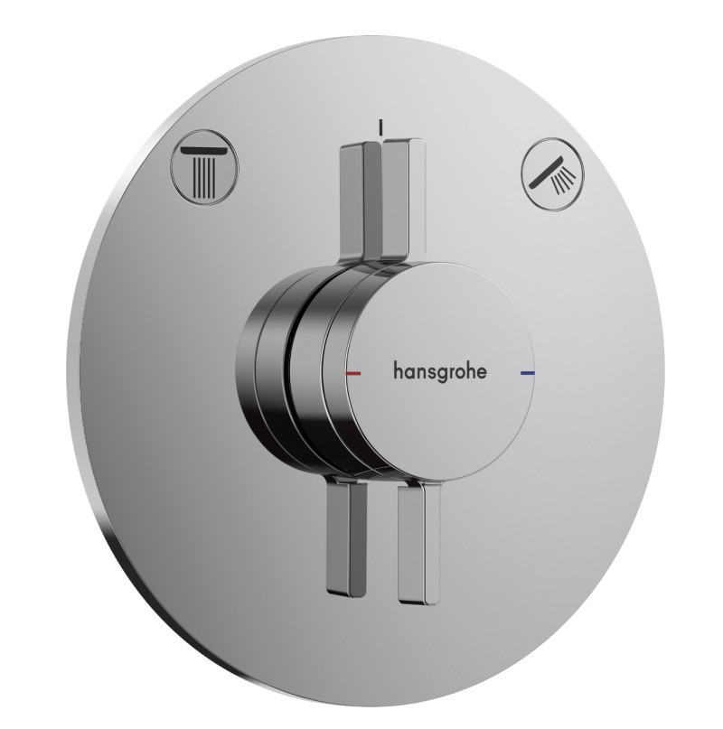 Hansgrohe DuoTurn S zestaw podtynkowy z deszczownicą Pulsify S 26x26 kompletny chrom połysk 75418000NAT01