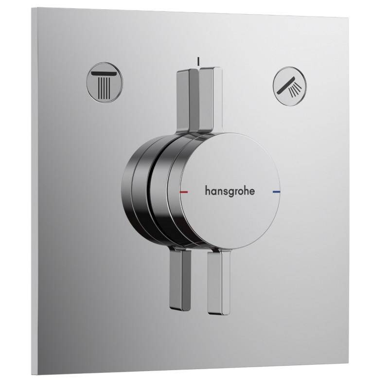 Hansgrohe DuoTurn E zestaw podtynkowy z deszczownicą Pulsify S 26x26 kompletny chrom połysk 75417000NAT01